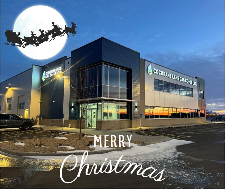 From all of us, to all of you, Merry Christmas from Cochrane Lake Gas Co-op!