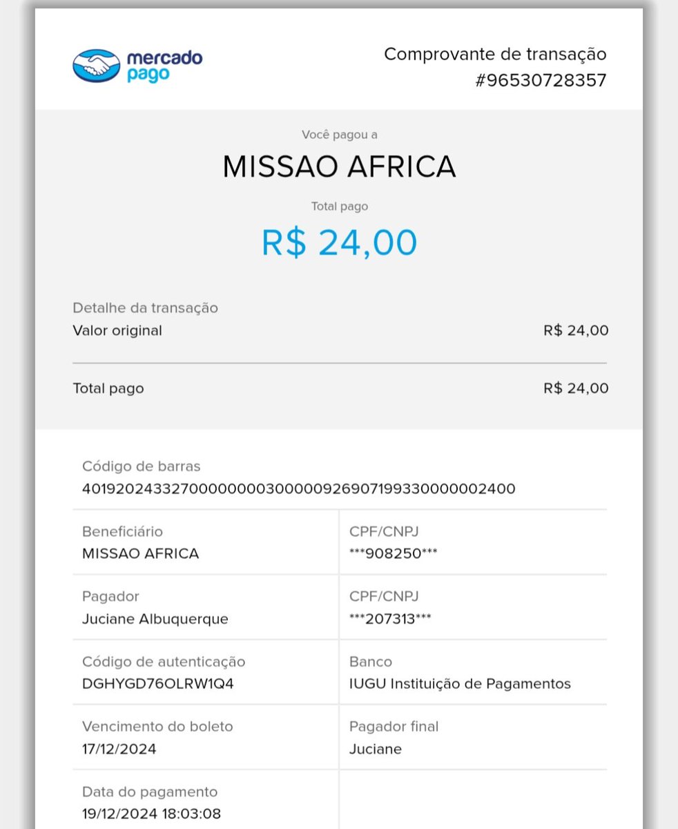 RafaellersSOS's tweet photo. Boa noite gente linda do meu coração. Passando aqui pra deixar o comprovante do apadrinhamento do mês Dezembro para vocês. 🫶🏼❤️ https://t.co/sbSlmIoH9u