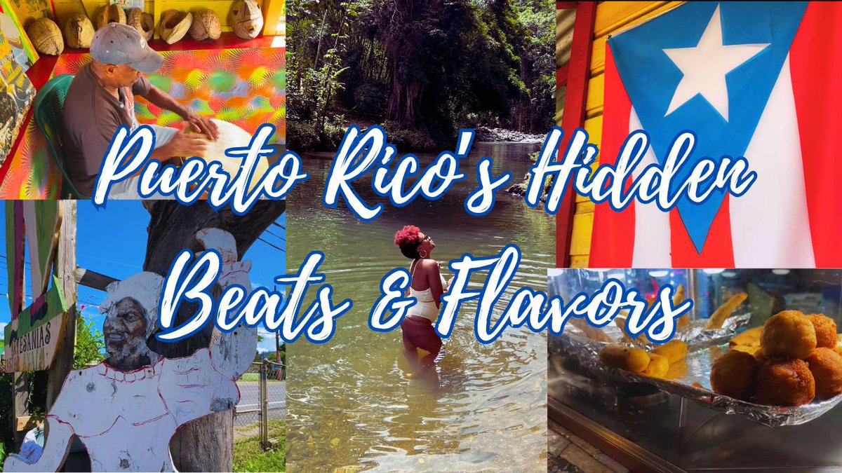 melissarcooper's tweet photo. I’m so happy to share that the first installment Runaway with Mel is now LIVE! This episode is ALL about uncovering hidden gems, beats, and flavors I discovered during my visit to Puerto Rico. Check it out!

#puertorico #travel #runawaywithmel 

https://t.co/njVFtDbni9 https://t.co/5HZV8bXBRH