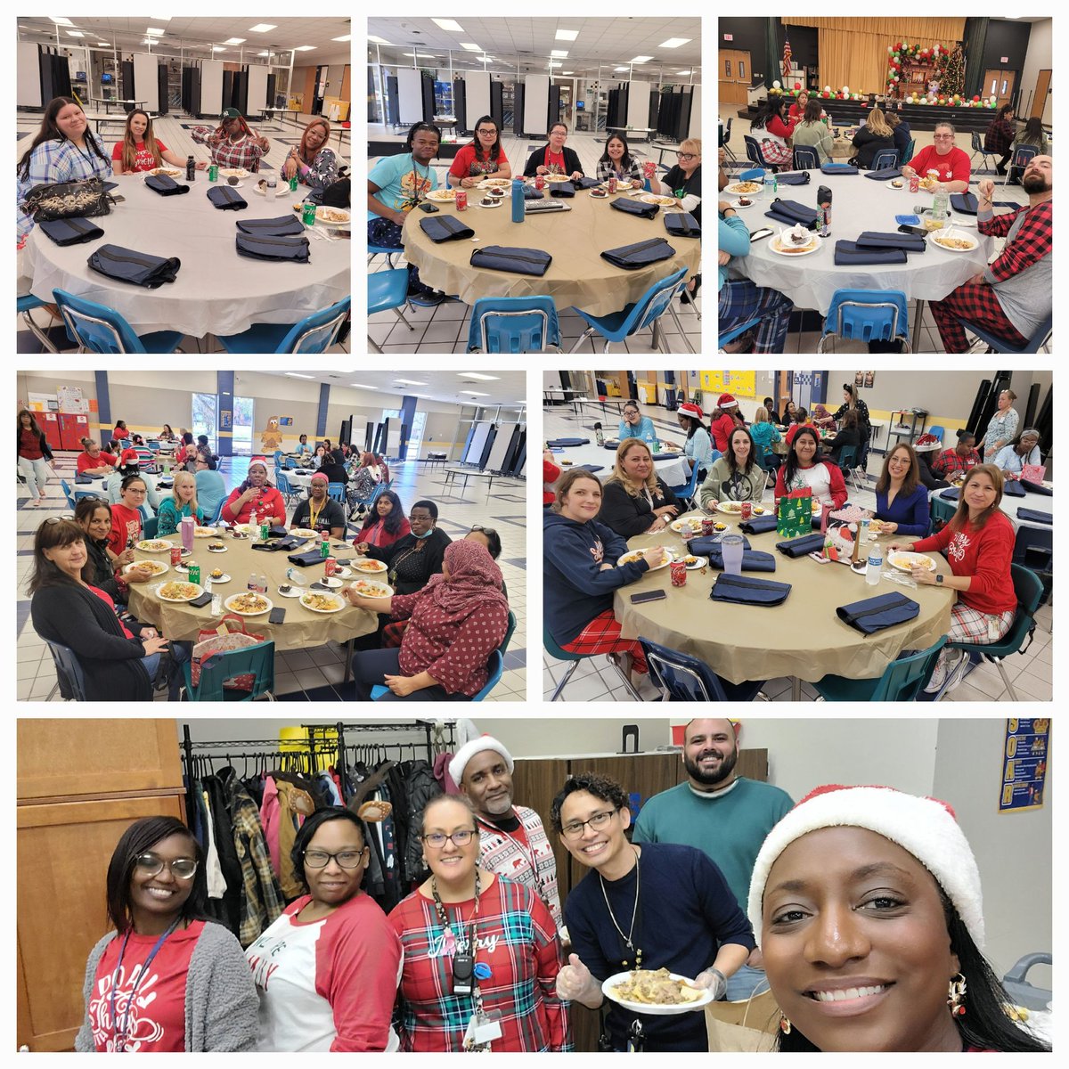 Annual Staff Christmas Luncheon! Merry Christmas to the entire Hirsch Elementary faculty! Thank you for your tireless work and dedication to our scholars!  <a href="/SpringISD/">Spring ISD</a>_Super @SpringISD <a href="/HilarionMartin1/">Hilarion Martinez</a> <a href="/TEPSAtalk/">TEPSA</a>