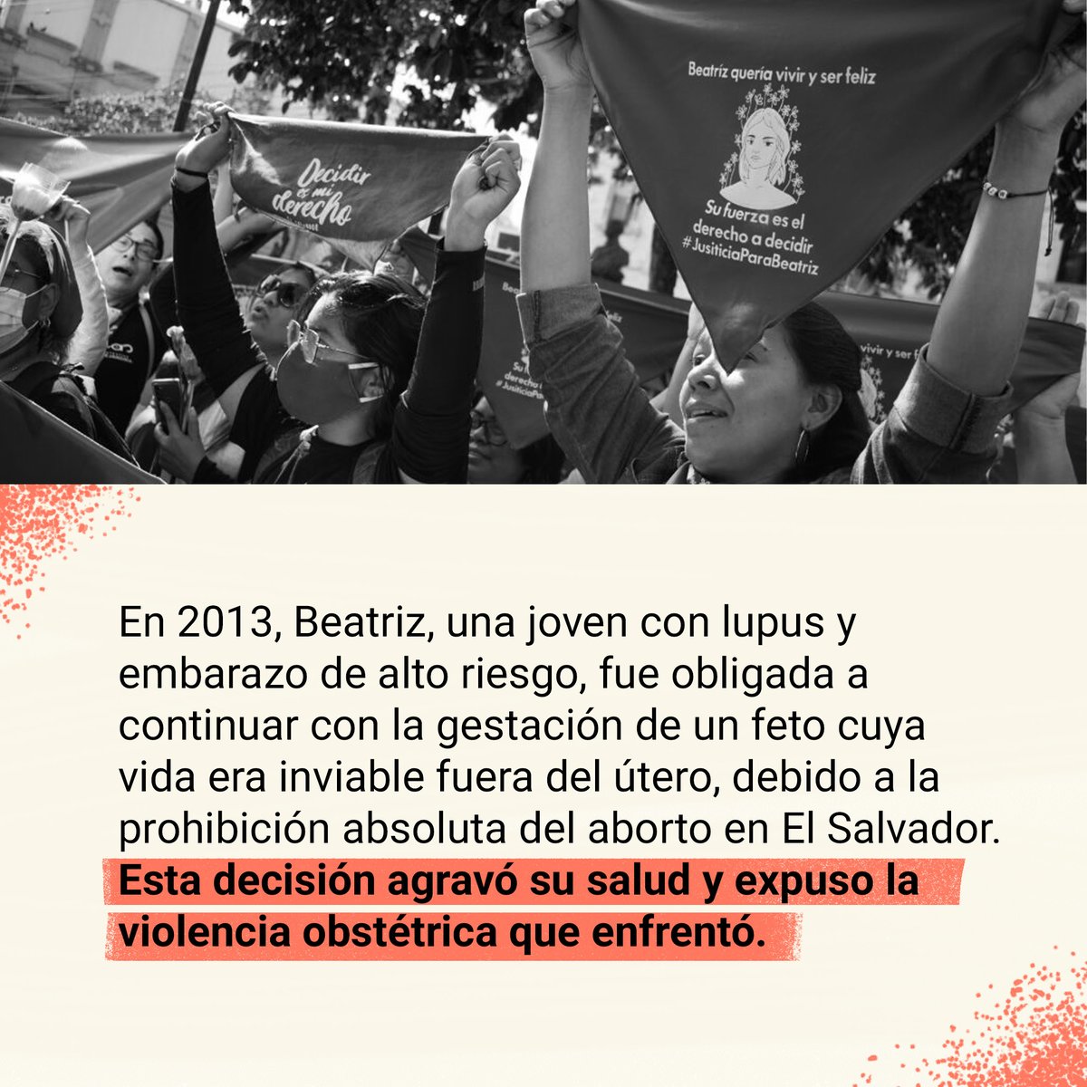 📢 La <a href="/CorteIDH/">Corte Interamericana de Derechos Humanos</a> responsabilizó a El Salvador por violencia obstétrica y violaciones de derechos humanos en el caso de Beatriz. Aunque el fallo marca un precedente, evitó pronunciarse sobre el derecho al aborto.