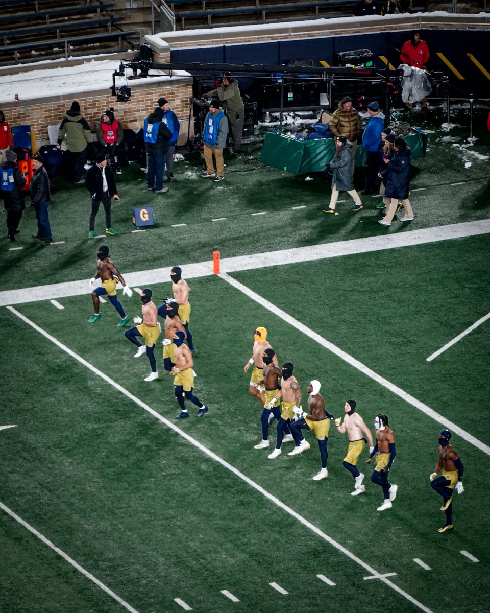 Currently 29 degrees in South Bend.