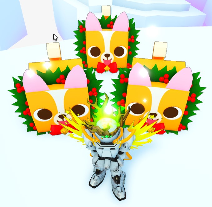 x3 Huge Holy Corgi Giveaway!!🥳      

how to enter:  
- follow <a href="/itsmejorgaming/">itsmejor</a>
- like  
- retweet   
- comment roblox username ends in 5 Days!      

goodluck to all , cheers!  
GW10-12 #roblox #ps99 #petsimulator99 #GIVEAWAYS