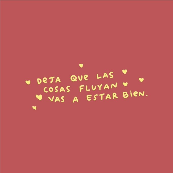 accionp0eticaes's tweet photo. 📌
DEJA QUE LAS 
COSAS FLUYAN https://t.co/y5DT3hGA3U