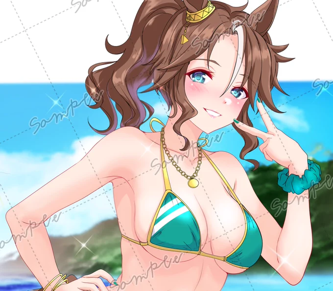 skeb1件納品しました。リクエストありがとうございます!ギャルしか勝た〜ん(*'-`) 