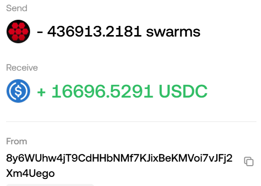 10uwarrior's tweet photo. 🚀 10K to 1M Challenge - Round 3 complete!

💰 Start: $11,661
📈 End: $16,696 (+43.18%)
🔑 Token: $SWARMS
🔗 Strategy: Bought at $0.02669 with 61.72 SOL, sold everything at $0.03821.
Solid gains locked! On to the next round 💪✨
#Crypto #Trading #10Kto1M https://t.co/gCAMBxtt08