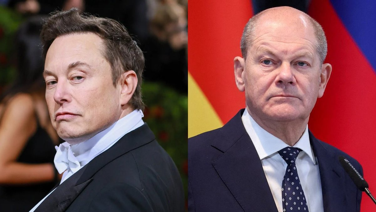 🚨| ÚLTIMA HORA: Elon Musk dice que el canciller alemán Scholz, debería dimitir inmediatamente porque es un IDIOTA INCOMPETENTE, tras el atentado terrorista en Alemania. 🇩🇪🇺🇸 ¿Estás de acuerdo con Elon Musk?