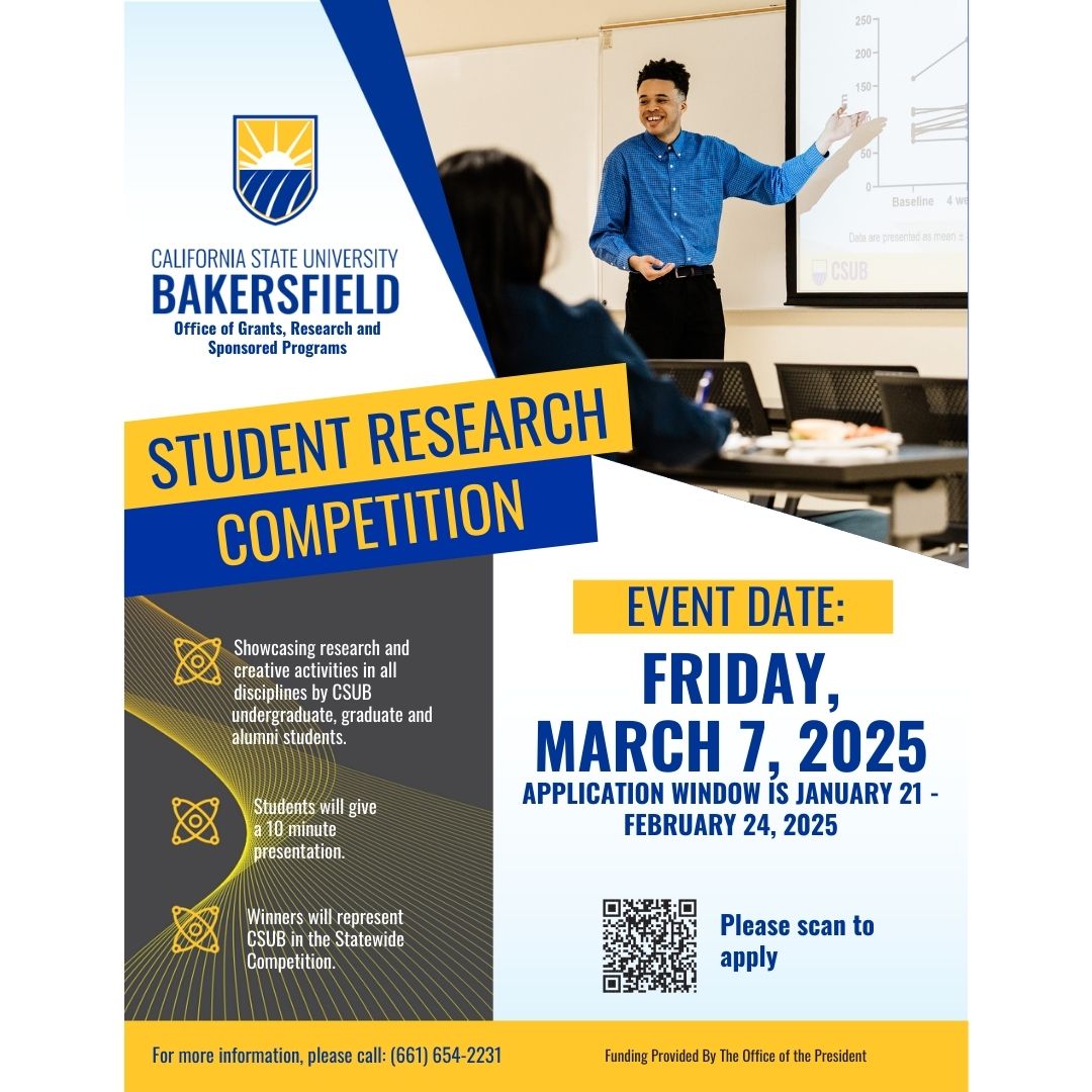 #CSUB
#RunnerPride
#CSUBGSC
#CSUBTheGraduateStudentCenter #GraduateCulture #CSUBGraduateStudies