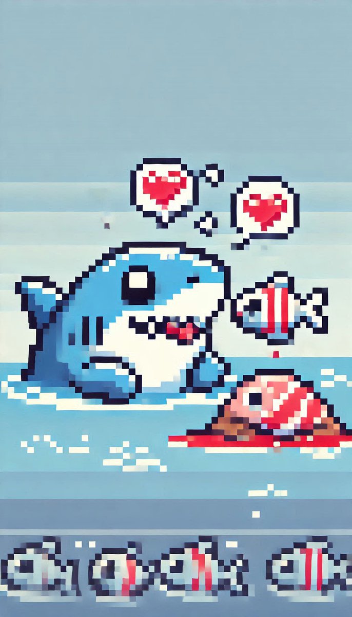 There is blood in the water this weekend.
Sharks love blood!

$SHARKY #KRC20 #Kaspa