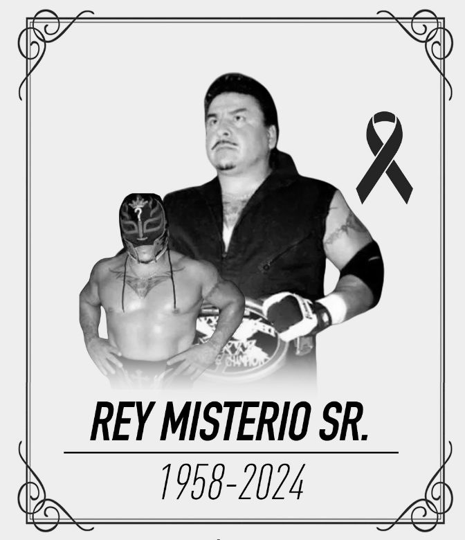 MikeyRey_'s tweet photo. Descanse en paz el Iniciador del legado Rey Misterio Señor. https://t.co/QRAP8KfF6D