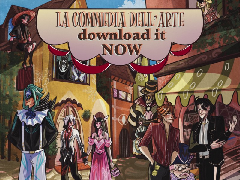 💚La Commedia Dell'Arte is HERE!💚
Download it now!💚

TIP: be sure to choose your pdf view on two pages!

archive.org/details/la-com…