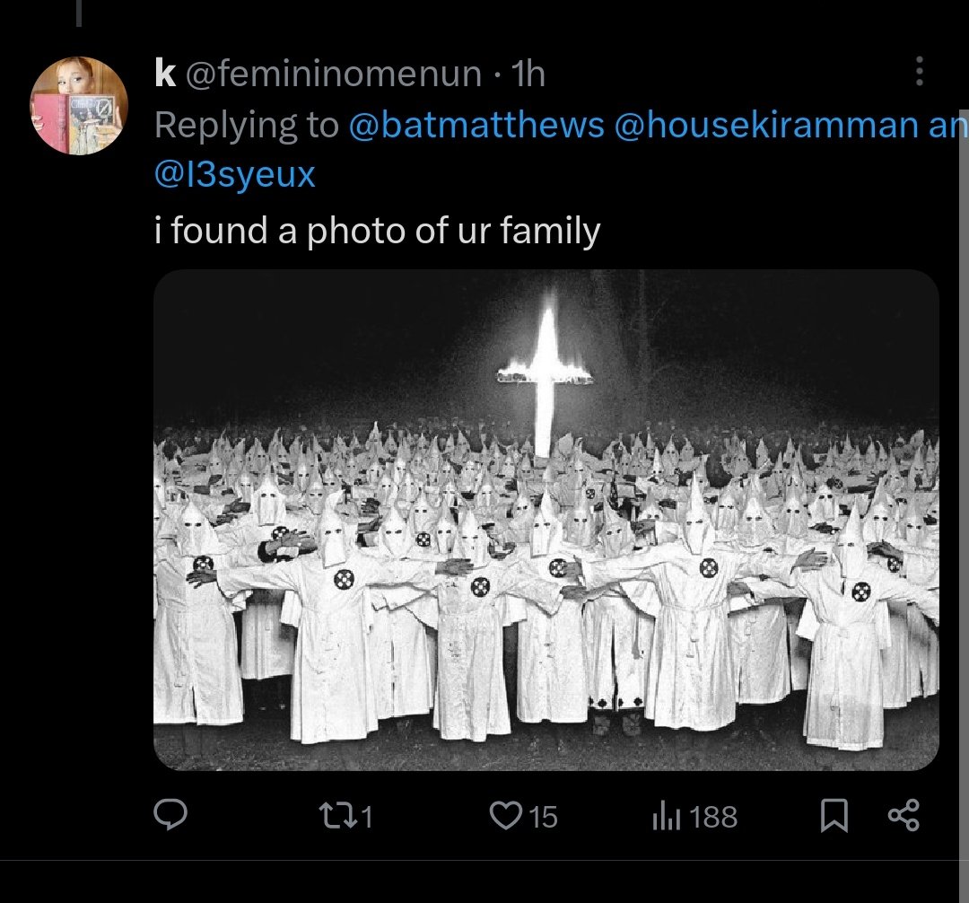 if you see this I'm asking you to do me a favor and report this person this is the most disgusting thing that was ever said to me in this fucking app