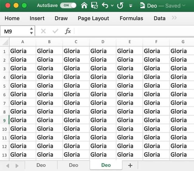 John B. Holbein (@johnholbein1) on Twitter photo Gloria in excel sheets deo Gloria in excel sheets deo