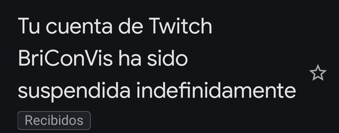 briconvis's tweet photo. Chicos hoy me dieron esta noticia, de verdad ya no entiendo nada, mande mi apelación a un BAN INJUSTO, no hice nada y menos ser un BOT, seré una streamer pequeña pero no saben como duele esto (me voy a llorar) https://t.co/tlkE5EiTWM