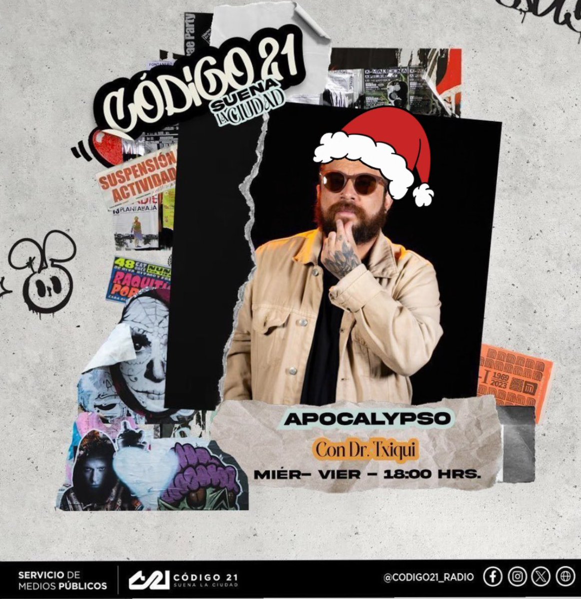 thesmallestboy's tweet photo. llegamos al último episodio del #Apocalypso 2024 con un viaje a la posada de Código 21, el cual promete grandes apariciones especiales, así que jálense con el HT #TopCodigo21 ya mismo por @codigo21_radio <3 https://t.co/gPkZry7PMt