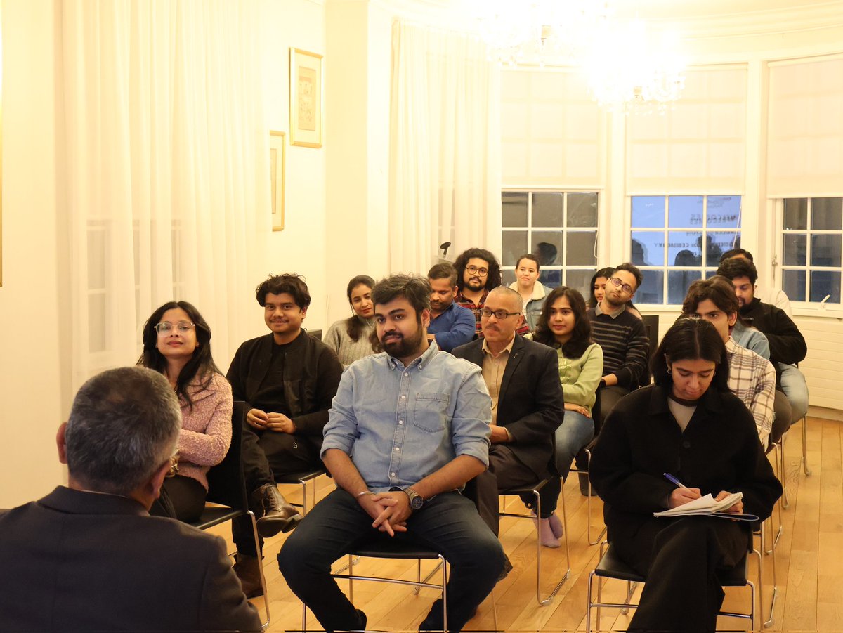 Embassy organized an interaction with Indian students studying in Reykjavík. Ambassador R. Ravindra had a conversation with the students, who shared their experiences and interests. The meeting also discussed organising  India Day at University of Iceland in 2025.<a href="/MEAIndia/">Randhir Jaiswal</a>
