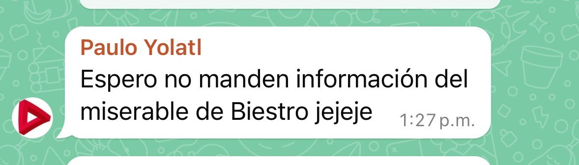 Público, que dicen… ¿quién es más miserable? El muerto de hambre de Paulo Yolatl <a href="/pauloyolatl/">PAULO YOLATL</a> o el muerto de hambre de Gabriel Biestro <a href="/Biestro/">Gabriel Biestro</a> 

No se supone tiene que guardar las formas por estar en un medio de comunicación institucional <a href="/SicomNoticias_/">Puebla Noticias en Sicom</a> <a href="/NataliLopez2300/">Natali López</a> 👀ahí