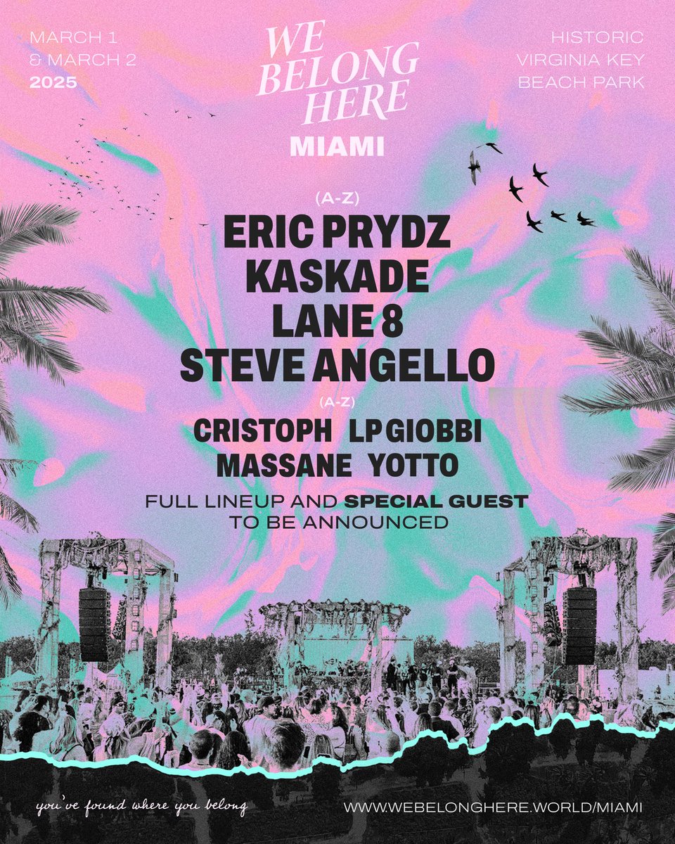 Excited to be back in Miami for <a href="/webelonghereofc/">We Belong Here</a> ! See you there march 1st 😉