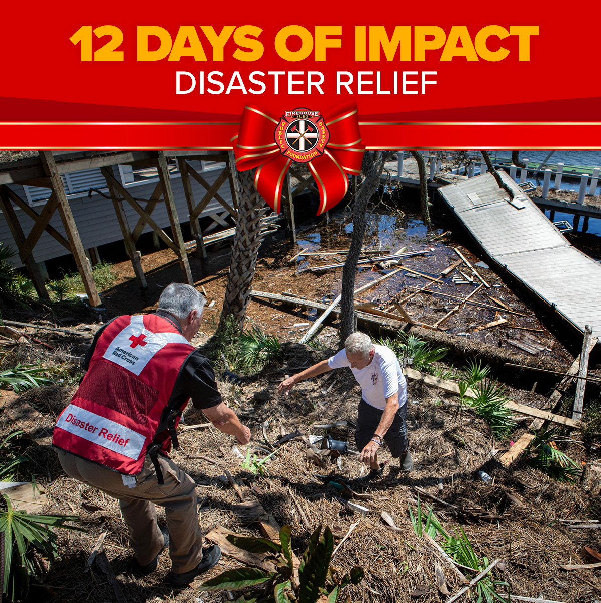 savinglives's tweet photo. On Day 7 of our #12DaysofImpact, we reflect on the assistance provided to communities struck by natural disasters.
Through your support and key partnerships, we've granted over $3.5 million in disaster relief, delivering food, shelter, and support to those impacted. ❤️ https://t.co/rPXtzcGSmP