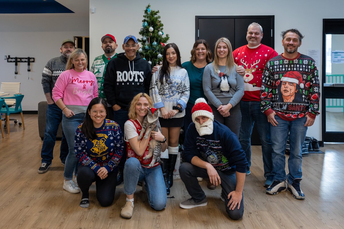 CubicleFugitive's tweet photo. Yesterday, the Cubicle Fugitive team came together to celebrate the holiday season with our annual Holiday Potluck and White Elephant gift exchange! https://t.co/EHOoQj4ou7