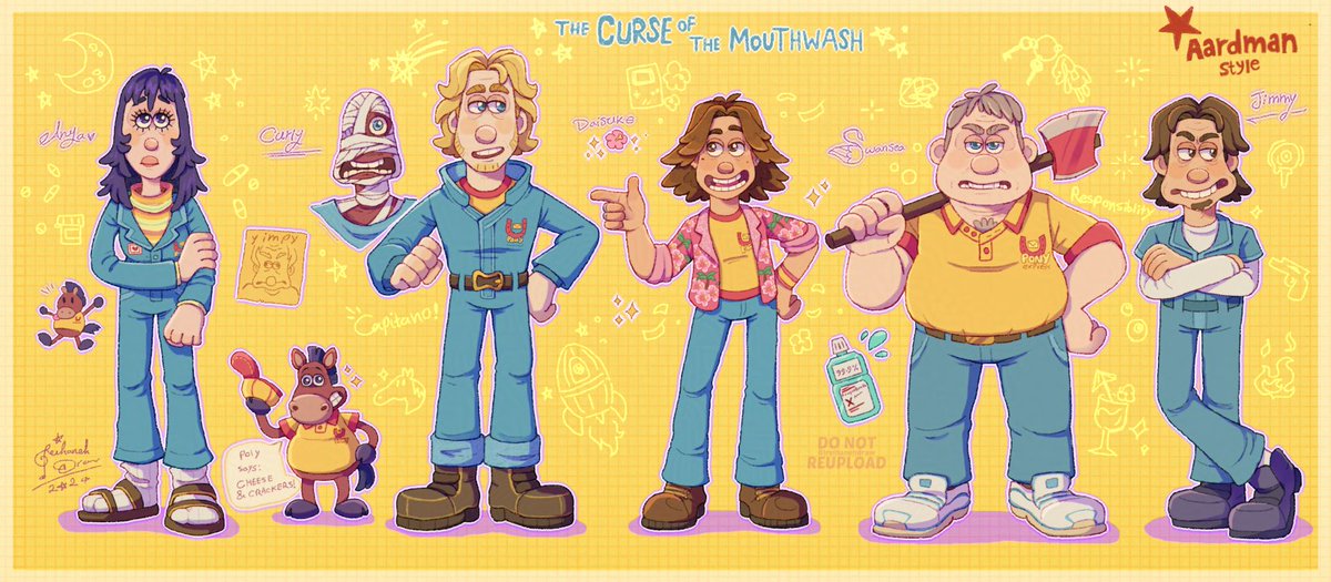 "the Curse of the Mouthwash" 👁️🫧🧼 #Mouthwashing