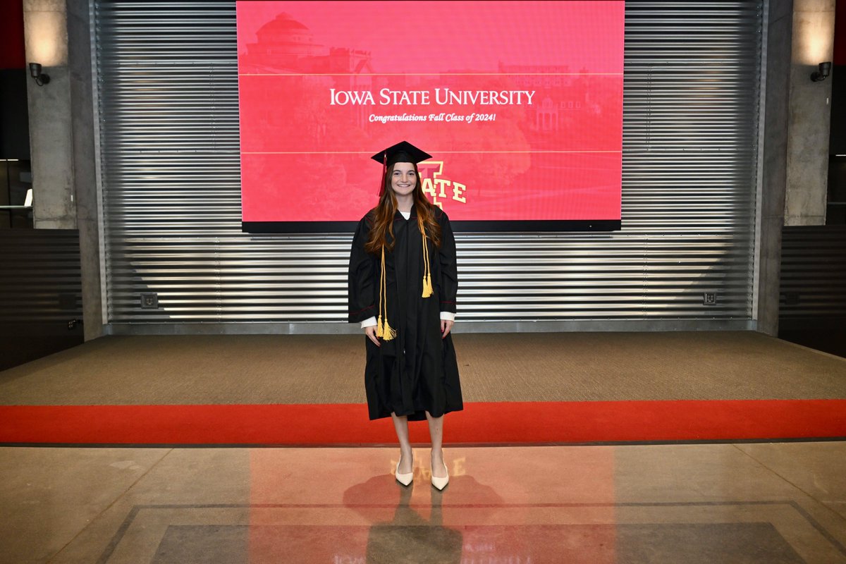 cycloneSCR's tweet photo. Congratulations to our fall graduate, @bicejojo 👏👏

🌪️⚽️🌪️ https://t.co/MpZp4ubzom