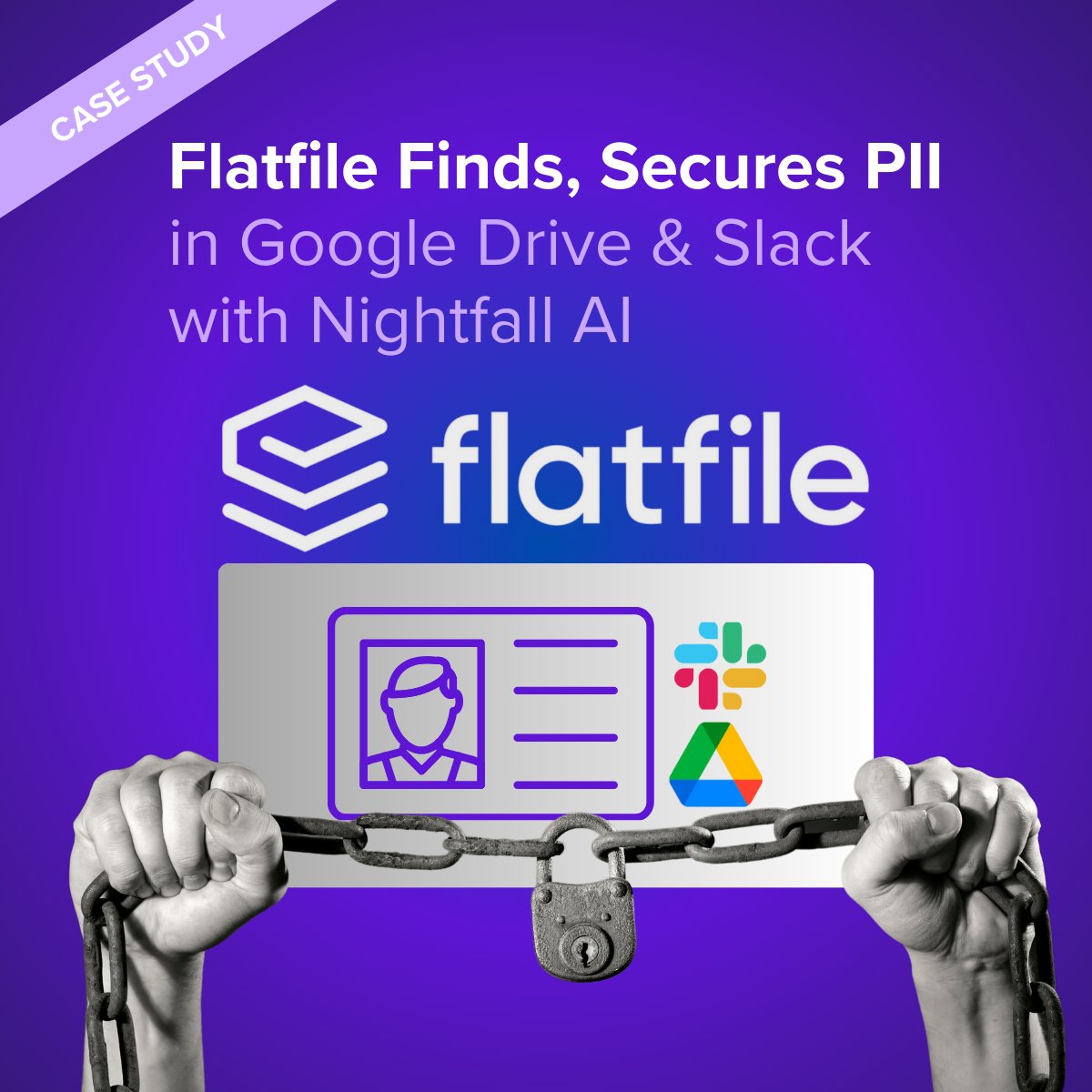 NightfallAI's tweet image. Hear how #Nightfall&apos;s superior detection capabilities and centralized DLP helped #Flatfile cover data protection gaps left by #GoogleDLP and #SlackDLP. Now, they get to keep using their favorite apps without the worry of #PII data leaks! Read now: hubs.li/Q030nR1W0