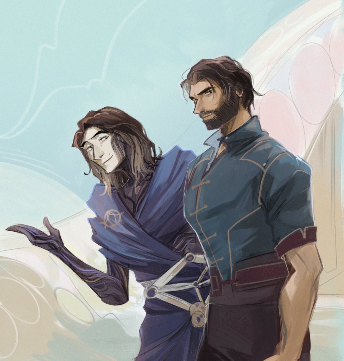 soika2o's tweet photo. fanart to a fic featuring Viktor bringing Jayce to the commune
#jayvik https://t.co/onlCjnJSob