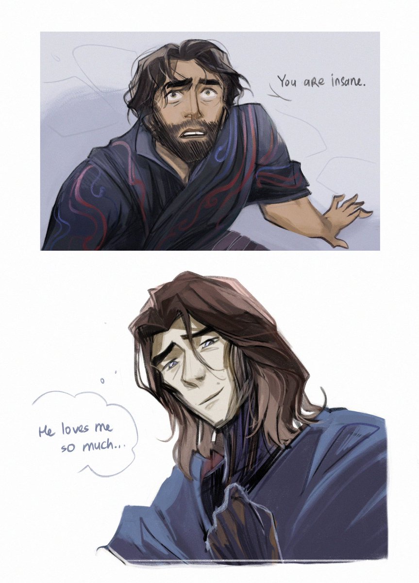 soika2o's tweet photo. fanart to a fic featuring Viktor bringing Jayce to the commune
#jayvik https://t.co/onlCjnJSob