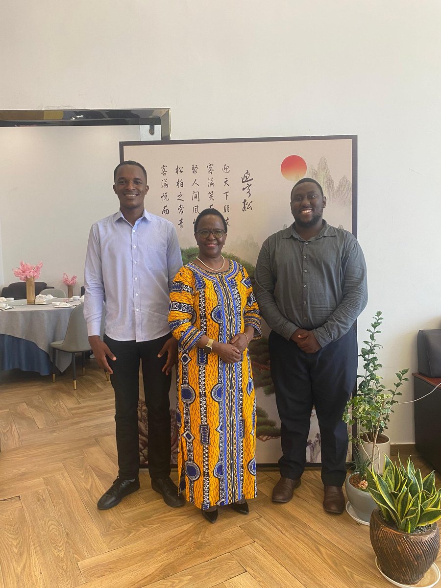 Erick Luta (@erickluta1) on Twitter photo Priviledged for us to spend time with <a href="/Amb_Mulamula/">Ambassador Liberata Mulamula</a>, the former Minister of Foreign Affairs, who also served as the country's Ambassador to the USA. Currently serves as the chair of board of trustees at <a href="/MkapaFoundation/">Benjamin William Mkapa Foundation</a>.
<a href="/JuliMuhindi/">Doc Julius Muhindi</a>
<a href="/wizara_afyatz/">Wizara ya Afya Tanzania 🇹🇿</a>
<a href="/WHO_Tanzania/">WHO Tanzania</a> Priviledged for us to spend time with <a href="/Amb_Mulamula/">Ambassador Liberata Mulamula</a>, the former Minister of Foreign Affairs, who also served as the country's Ambassador to the USA. Currently serves as the chair of board of trustees at <a href="/MkapaFoundation/">Benjamin William Mkapa Foundation</a>.
<a href="/JuliMuhindi/">Doc Julius Muhindi</a>
<a href="/wizara_afyatz/">Wizara ya Afya Tanzania 🇹🇿</a>
<a href="/WHO_Tanzania/">WHO Tanzania</a>