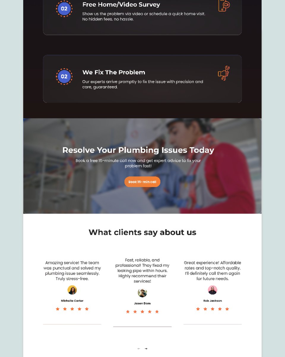 henrytobi74's tweet image. &quot;Henry! This is a nice landing page you&apos;ve come up with. I like this one&quot;

These were the words from a client after I delivered this landing page to him.
#landingpageui