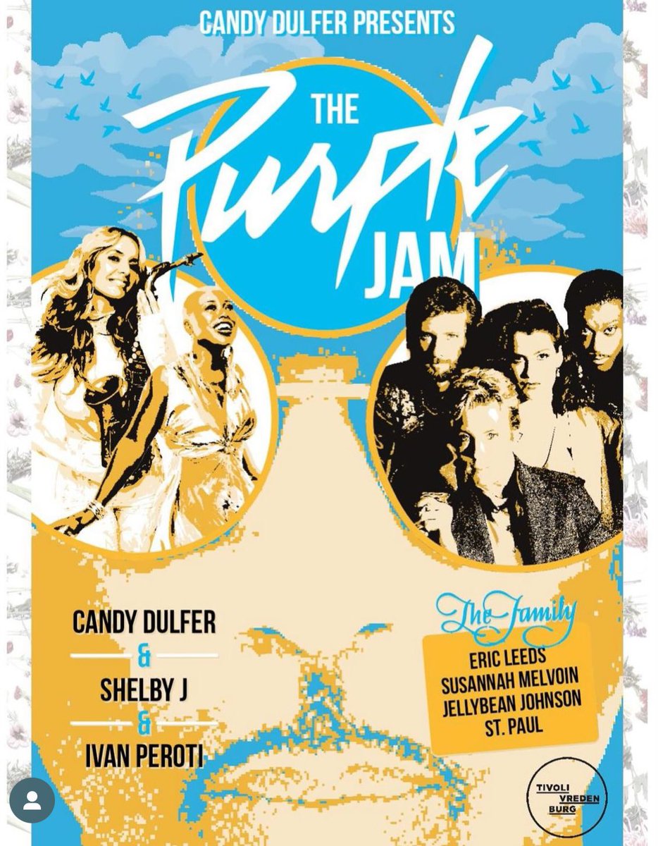 What a Wonderful Christmas Gift 🎁💜 ….. attended last year can highly recommend anything <a href="/candydulfer/">Candy Dulfer</a> &amp; <a href="/therealshelbyj/">SHELBY J.</a> are doing together …. &amp; wow what a lineup this time 🎶🎤🎶🎷💜 this date is hard enough, but being with Purple Family is a celebration of GOAT <a href="/Prince/">Prince</a>