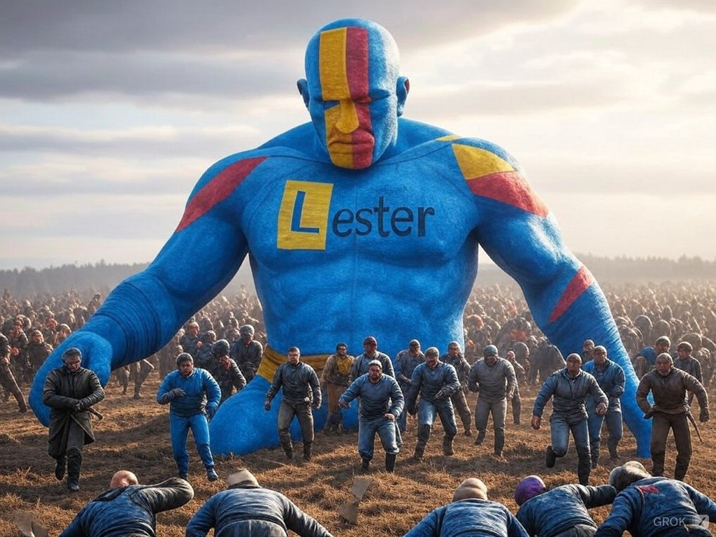 r_kazar40566's tweet photo. @lesterctosol @lestersolcn @OiPapi69 @krakenpro @krakenfx @binance @BinanceWallet @okx @kucoincom @elonmusk
Unleash the might of Giant Lester Coin! Join his crusade for justice and ride the wave to wealth!  #LesterCoin #JusticeWarrior #RichesAwait" https://t.co/pigdH8oQB3