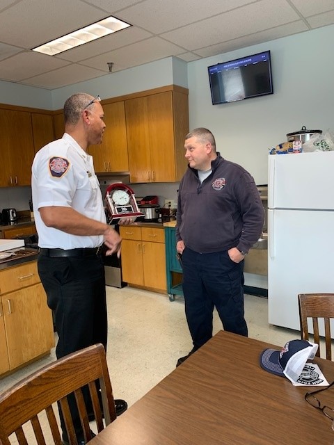 HPFD's tweet image. Congratulations to FEO Andy Steed on his near 31 year retirement with the High Point Fire Department and the City of High Point! Thank you for your years of dedicated service!