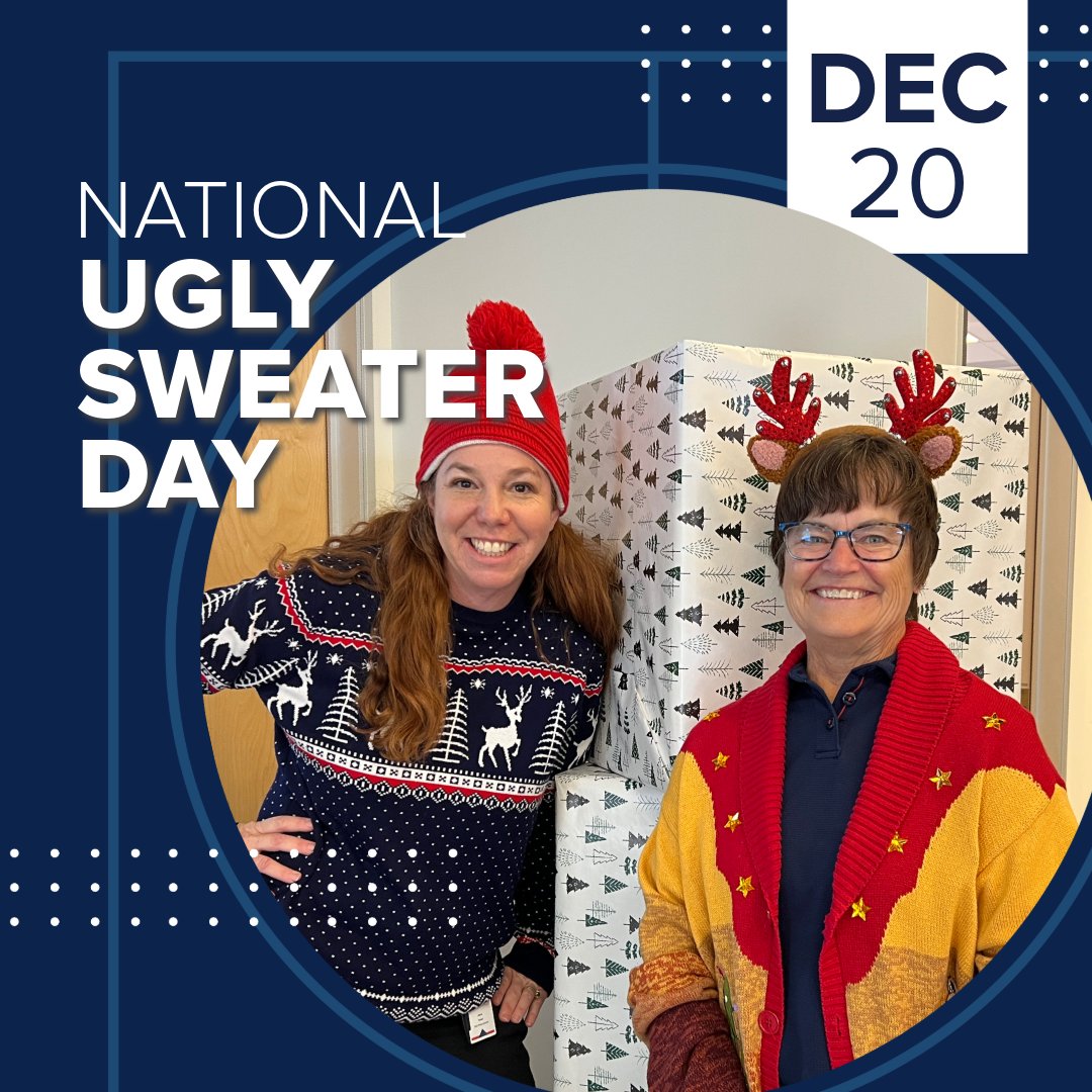 It's Ugly Sweater Day! 🎄🧶

Our team at Tech Parks Arizona showed up and showed out in their most festive, flashy, and fabulously tacky knits! 

Do you love ugly sweaters? Snap a pic and share your festive style below! 👇 #UglySweaterDay #UglySweaterSeason