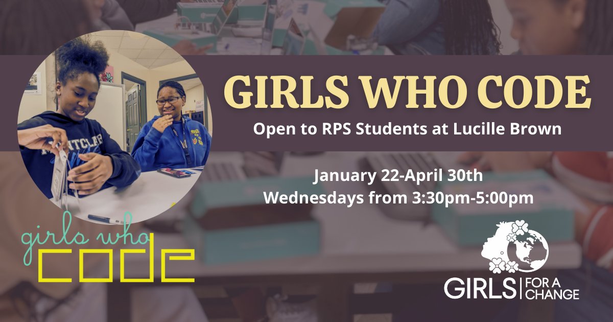 girlsforachange's tweet photo. STEM careers continue to surge and stand as some of the highest paying careers around the country. Girls Who Code helps rising 6th-8th grade girls break into the industry by learning the basics and implementing their own, unique project. Learn more ➡️ https://t.co/L11HsFRw7L https://t.co/k7z0pJ9xH8