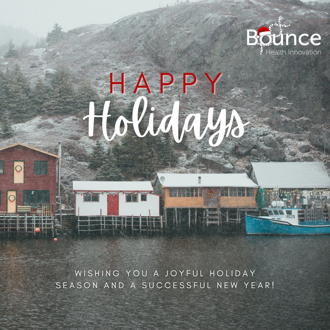 🎄 Happy Holidays from Bounce Health Innovation! 🎄

Our offices will be closed Dec 23 - Jan 6 to recharge for 2025. Thank you, partners, for helping to advance HealthTech with us this year.

Here’s to a bright and innovative New Year! ✨

#HealthTech #HappyHolidays