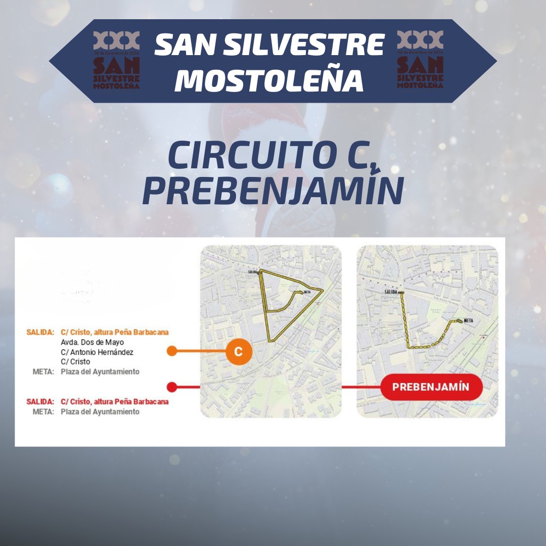 ¡𝐋𝐥𝐞𝐠ó 𝐞𝐥 𝐦𝐨𝐦𝐞𝐧𝐭𝐨 𝐝𝐞 𝐫𝐞𝐟𝐫𝐞𝐬𝐜𝐚𝐫 𝐥𝐚 𝐦𝐞𝐦𝐨𝐫𝐢𝐚, 𝐫𝐮𝐧𝐧𝐞𝐫𝐬! 🏃‍♂️🏃‍♀️⁣
⁣
𝐑𝐞𝐜𝐨𝐫𝐝𝐚𝐭𝐨𝐫𝐢𝐨 𝐝𝐞 𝐜𝐢𝐫𝐜𝐮𝐢𝐭𝐨𝐬 𝐲 𝐬𝐚𝐥𝐢𝐝𝐚𝐬:⁣
📍𝐒𝐚𝐥𝐢𝐝𝐚: C/ Cristo (altura Peña Barbacana) ⁣
🏁 𝐋𝐥𝐞𝐠𝐚𝐝𝐚: Plaza del Ayuntamiento⁣
⁣