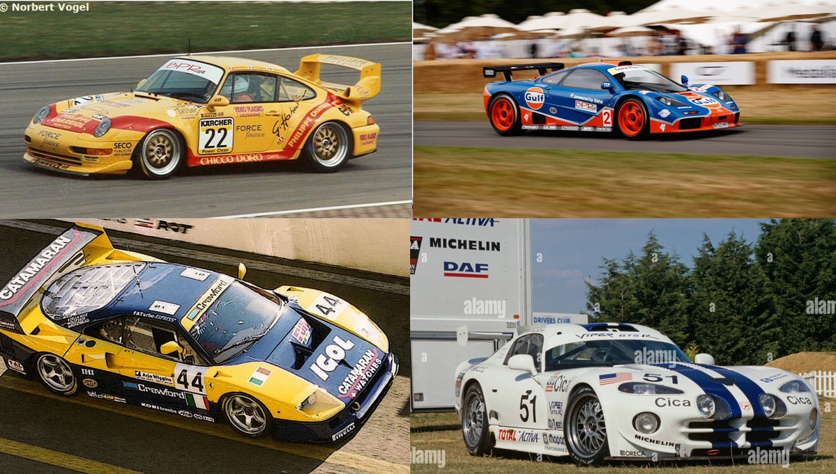 JapaneseMagScan's tweet photo. Today I learned that the liveries of the cars in #ScudRace were from actual race cars and not created by the game artists #ferrari #F40 #mclaren #F1 #Viper #porsche #993gt2 https://t.co/7ua0viHzAB