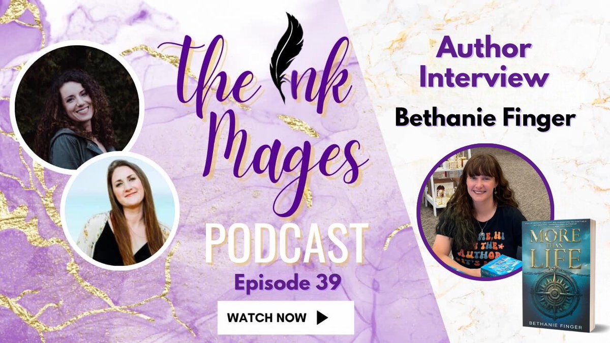 A new episode is here! 

We had an amazing time interviewing Bethanie Finger, author of More Than Life!

Be sure to tune in, and don’t forget to subscribe to our channel so you don’t miss any of our episodes! 

YouTube: youtu.be/xoAK3F2F0Po?si…

Spotify: open.spotify.com/episode/53kRK1…