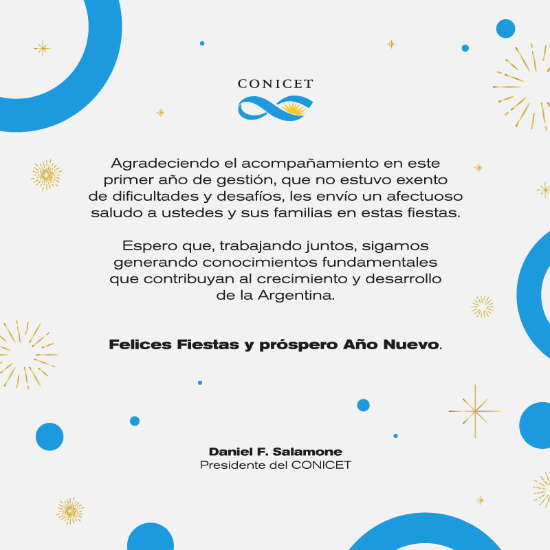 No hubo"acompañamiento". Hubo resistencia a las políticas oficiales de vaciamiento.
No hubo "dificultades y desafíos". Solo hubo animosa crueldad de la gestión.
No vamos a seguir "trabajando juntos" sino que vamos a seguir luchando por un Conicet y un país mejor.
