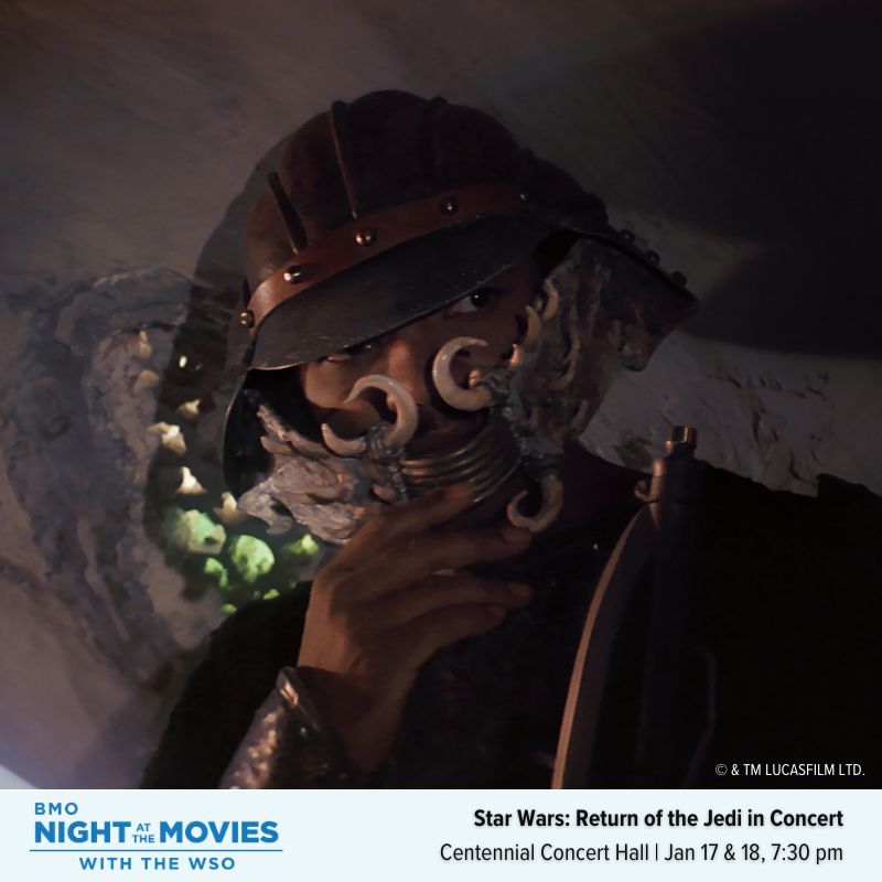 WpgSymphony's tweet image. Just four weeks days until "Return of the Jedi in Concert"! Are you ready? 🎟️ Tickets: buff.ly/40xKAZO.
Presentation licensed by @DisneyConcerts. © All rights reserved.

#StarWarsInConcert #ReturnoftheJedi #LiveOrchestra #DisneyConcerts #WSO #WinnipegEvents #OnlyInThePeg