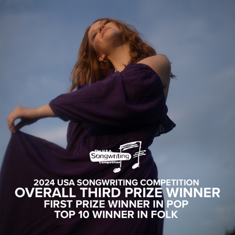 so so so honored! thank you to <a href="/usasong/">USA Songwriting</a> for selecting “My Best Friend’s Getting Married” as the overall 3rd prize winner and “evergreen” as a top 10 in the folk genre 🤍 i love sharing music with you and it brings me so much happiness knowing that it brings you joy as well 🥹
