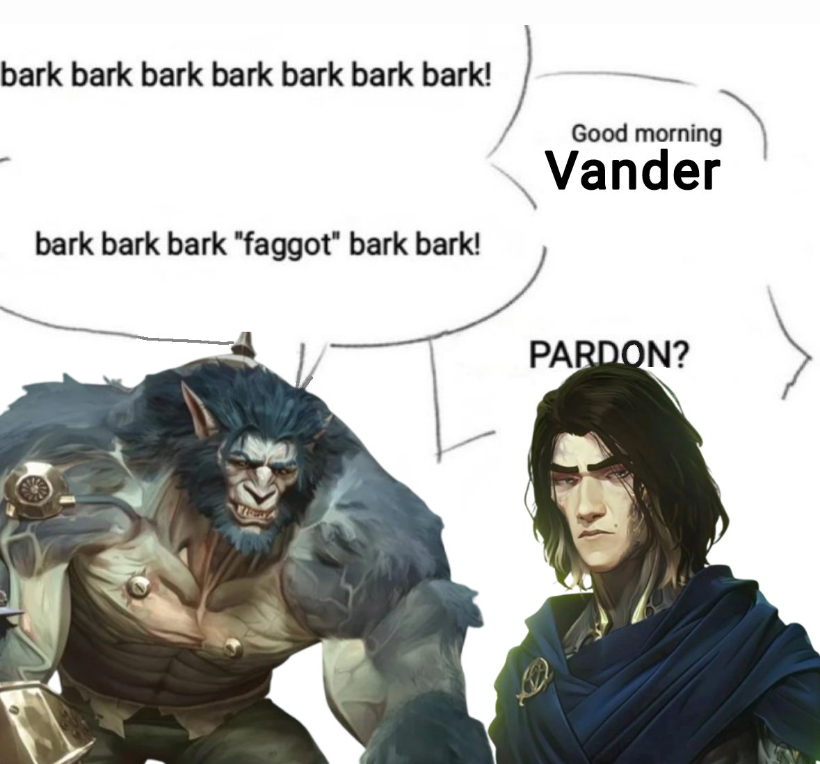 Pra mim quando o Viktor tava ajudando o Vander foi bem assim