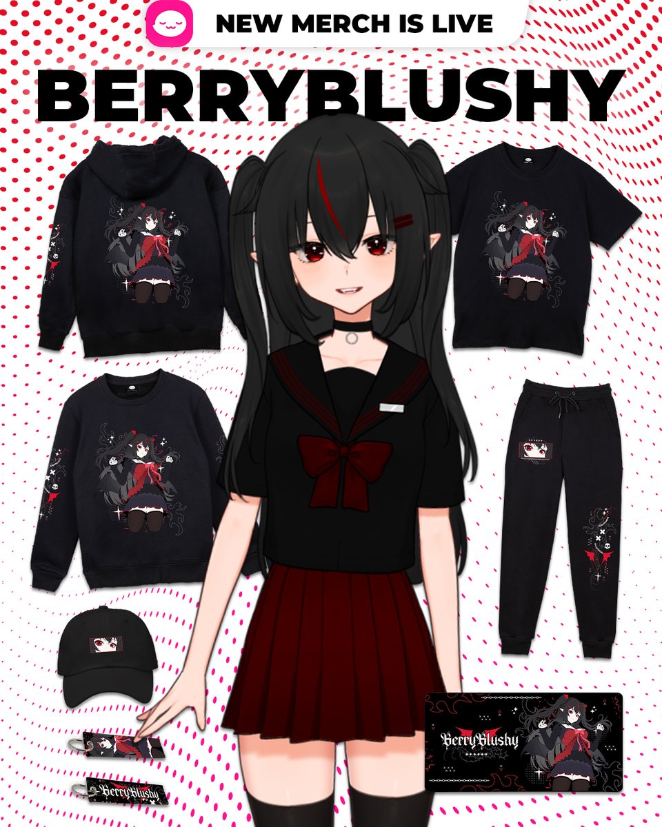 BerryBlushy 🦇🩸 (@berryblushyvt) on Twitter photo in celebration of my 2 year anniversary, uwu has dropped new merch with me!!! XL mousepads, comfy sweatpants, hoodies, sweaters all for your winter needs!
Featuring gorgeous art by
<a href="/Laba_laba_batu/">Laba-laba Batu (VGEN commission open)</a>!
get yours here -> uwumarket.us/collections/be… in celebration of my 2 year anniversary, uwu has dropped new merch with me!!! XL mousepads, comfy sweatpants, hoodies, sweaters all for your winter needs!
Featuring gorgeous art by
<a href="/Laba_laba_batu/">Laba-laba Batu (VGEN commission open)</a>!
get yours here -> uwumarket.us/collections/be…