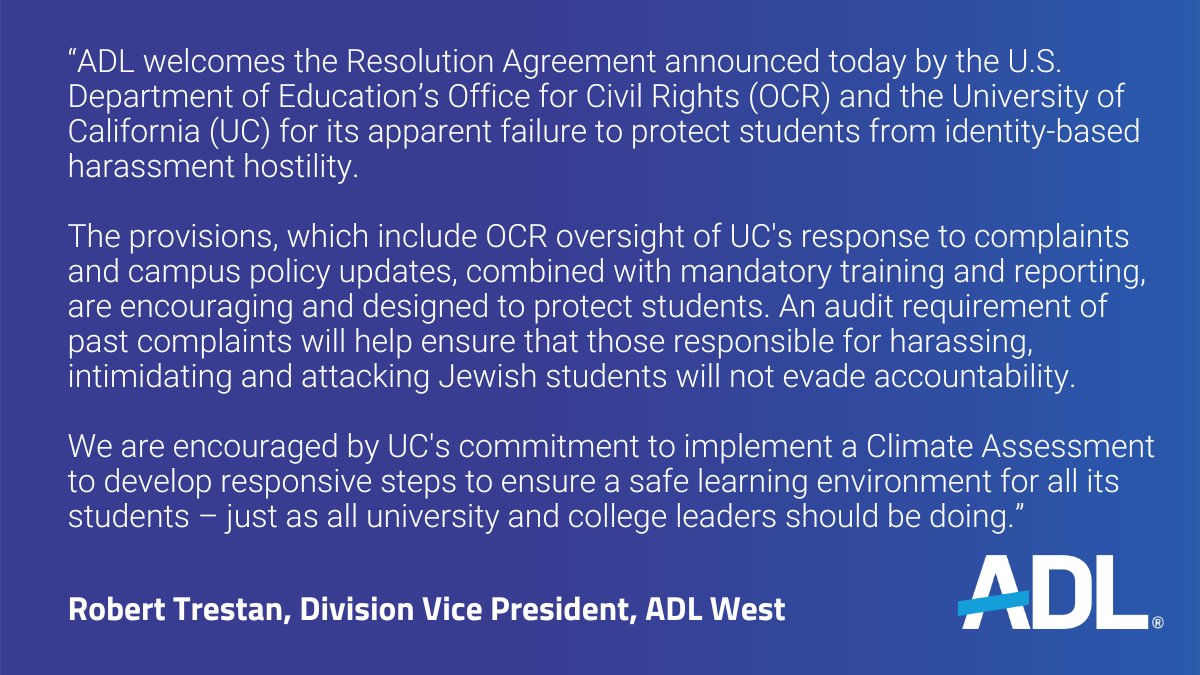 ADL California tweet media
