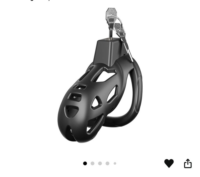 And so it begins ? (add to shopping cart) 
I keep hearing from all my caged bottoms that one can never