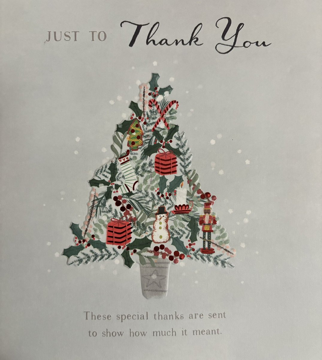 Bay6Project's tweet image. When you receive such a lovely card from one of our young people, just makes it all worth it! How lovely! 💚🎄⭐️ #thankyou #grateful #Christmas2024