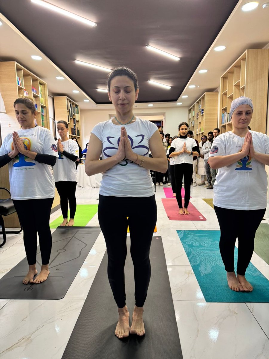 IndiainArmenia's tweet image. @IndiainArmenia, in collaboration with Armenian State Institute of Physical Culture &amp;amp; Sport (ASIPCS) and  @luysyoga conducted a #Yoga workshop today demonstrating #vinyasaflow.  ASIPCS plans to include restorative yoga as part of its curriculum.

@IndianDiplomacy
@moayush…