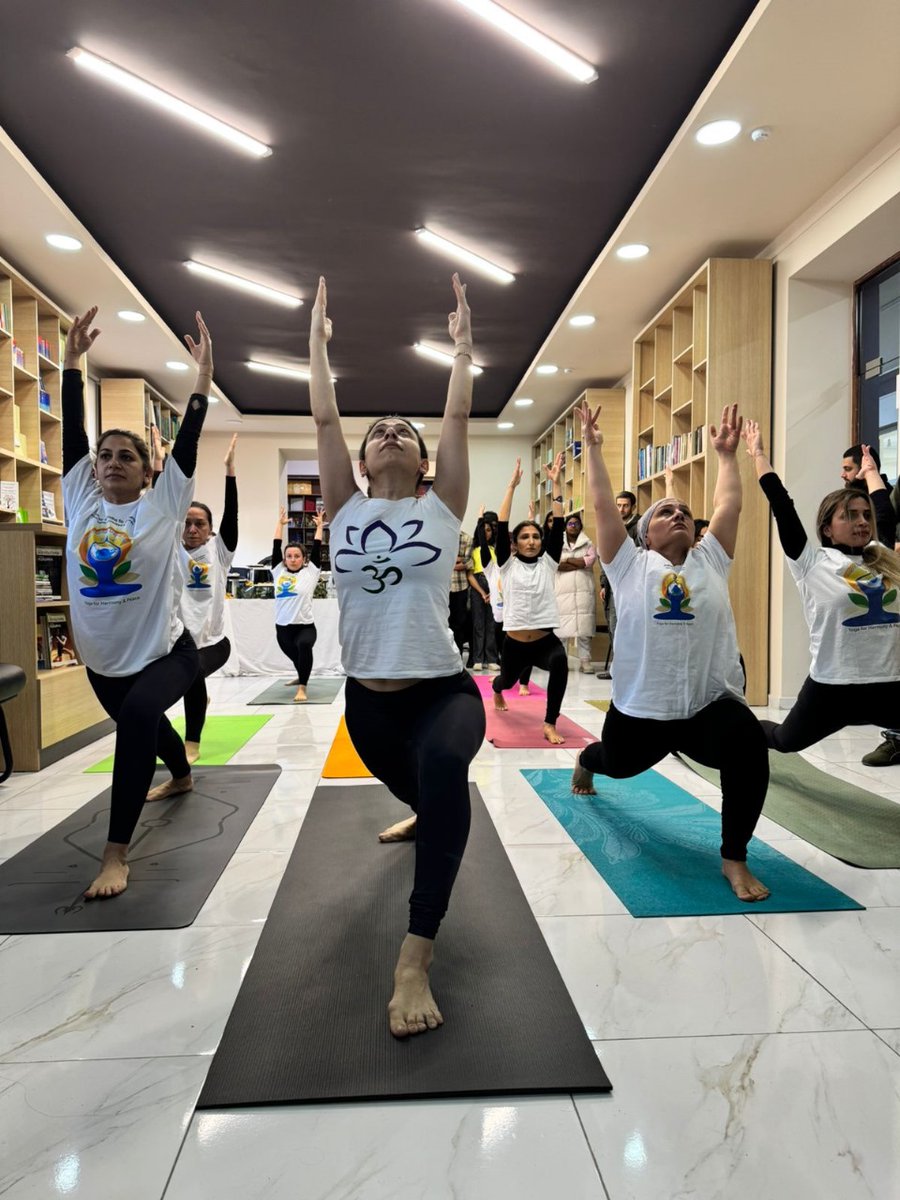 IndiainArmenia's tweet image. @IndiainArmenia, in collaboration with Armenian State Institute of Physical Culture &amp;amp; Sport (ASIPCS) and  @luysyoga conducted a #Yoga workshop today demonstrating #vinyasaflow.  ASIPCS plans to include restorative yoga as part of its curriculum.

@IndianDiplomacy
@moayush…